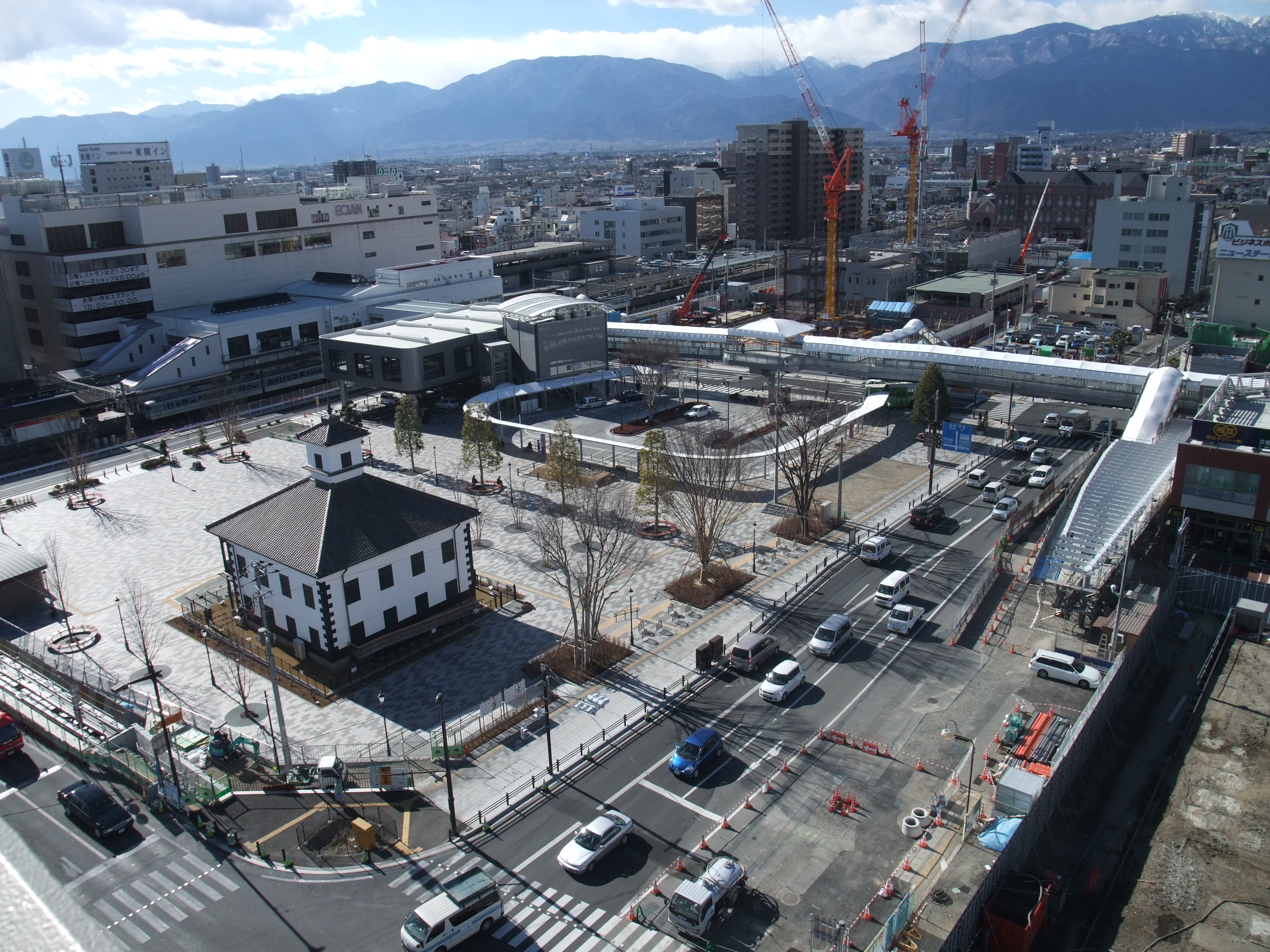 甲府駅北口イベント広場