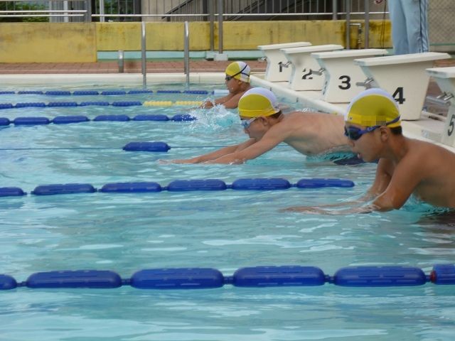 がんばったぞ水泳記録会！（６年）